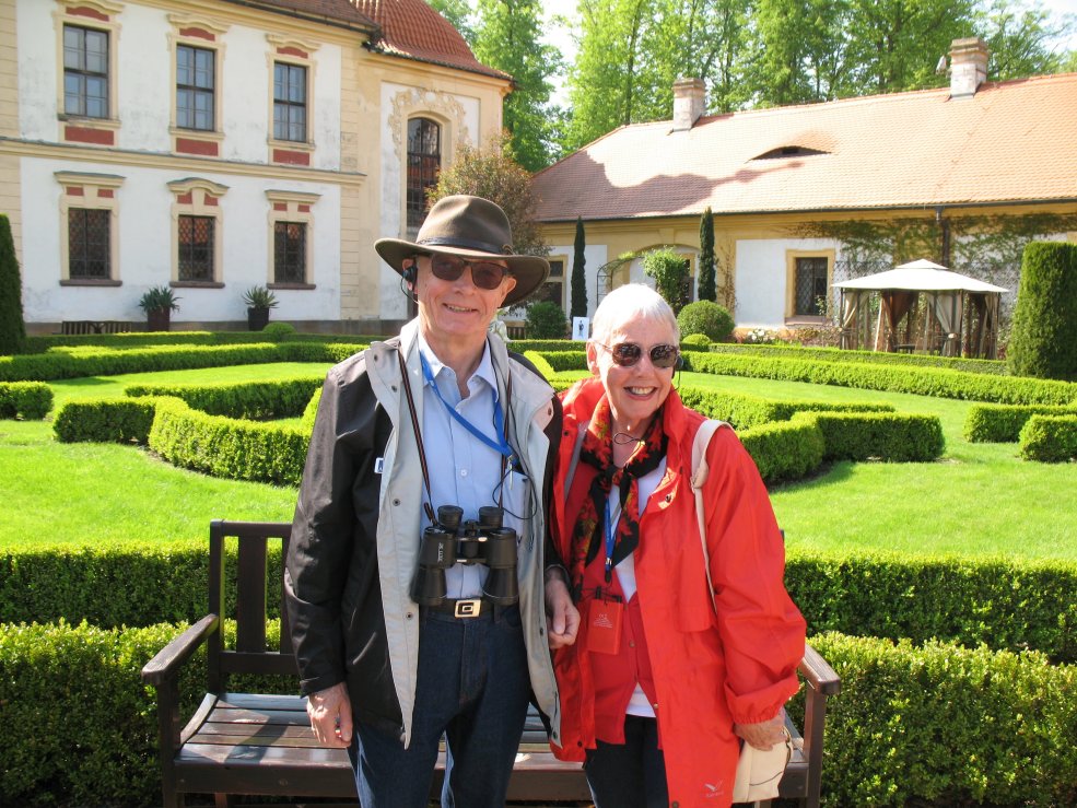 M & R at the Chateau photograph